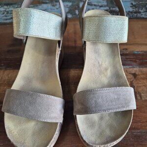 ✨ Indigo Rd. Suede Platform Wedge Sandals – Size 9.5 ✨